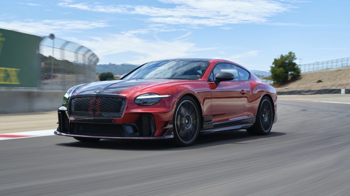 the bentley supersports: a stripped out engineer's indulgence