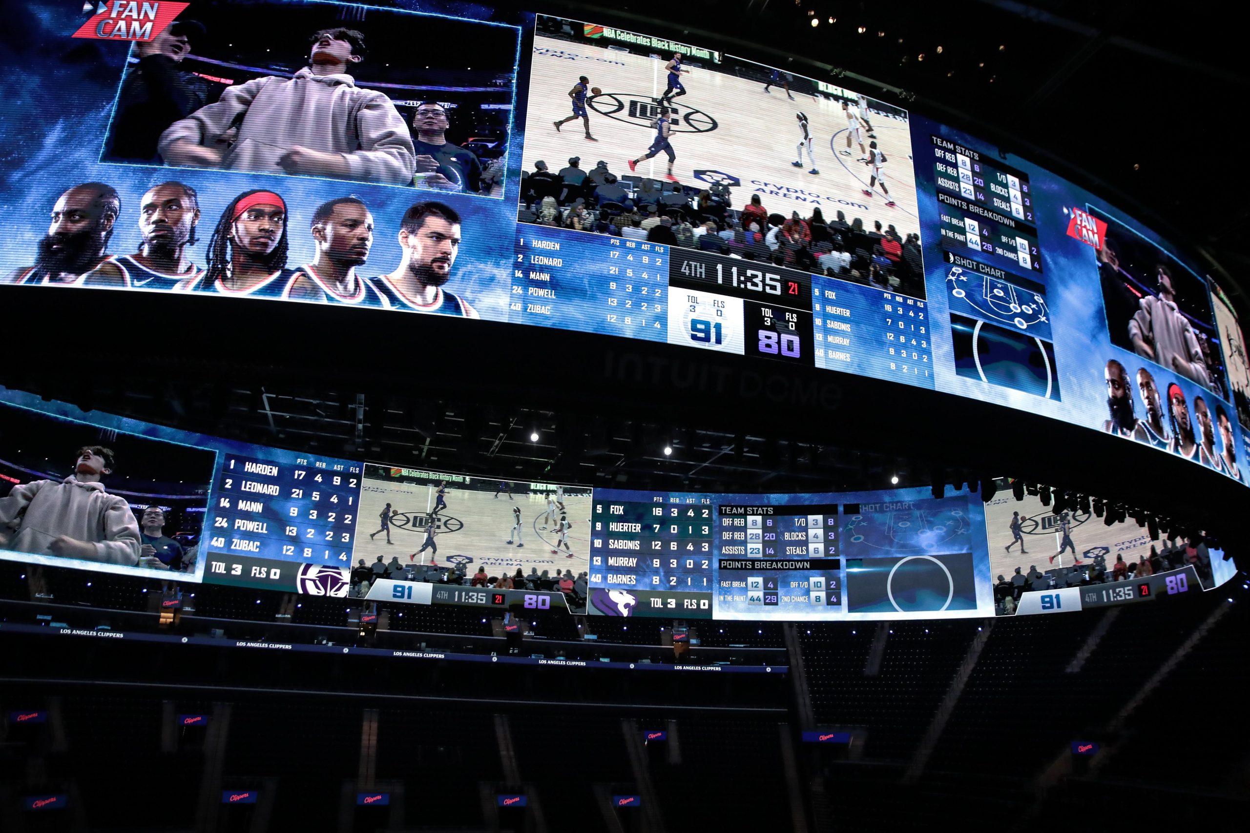 steve ballmer got suspended by the nba because of a podcast and a jumbotron corruption scandal